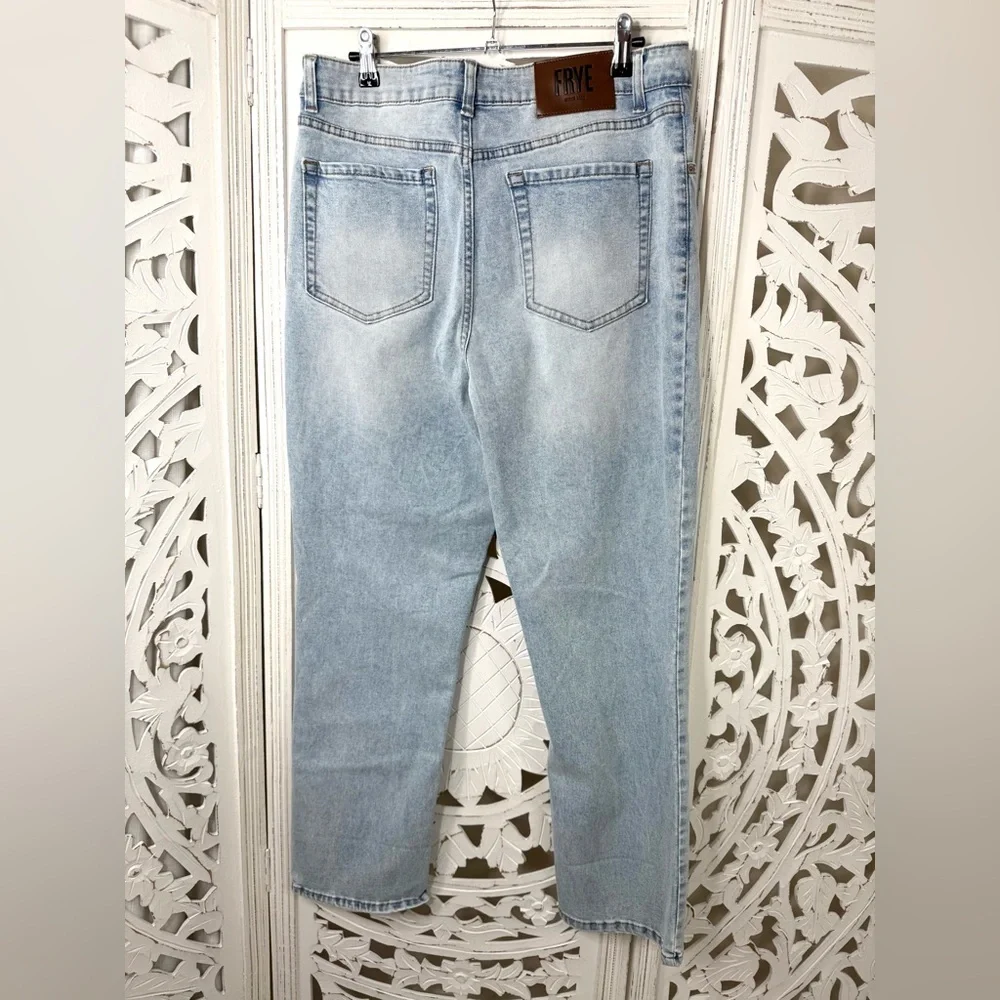 Frye Stevie Wash High-Rise Straight Leg Jeans NWT